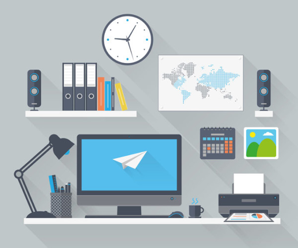 flat-vector-design-illustration-of-modern-business-office-and-workspace-600x500